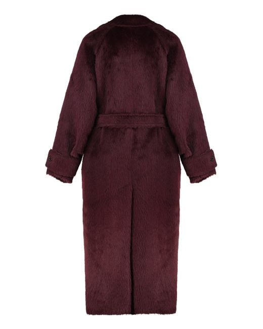 Max Mara Red Long Coat