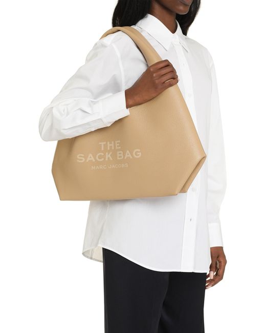 Marc Jacobs Natural Leather The Sack Bag