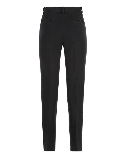Pinko Black Bello Stretch Viscose Trousers