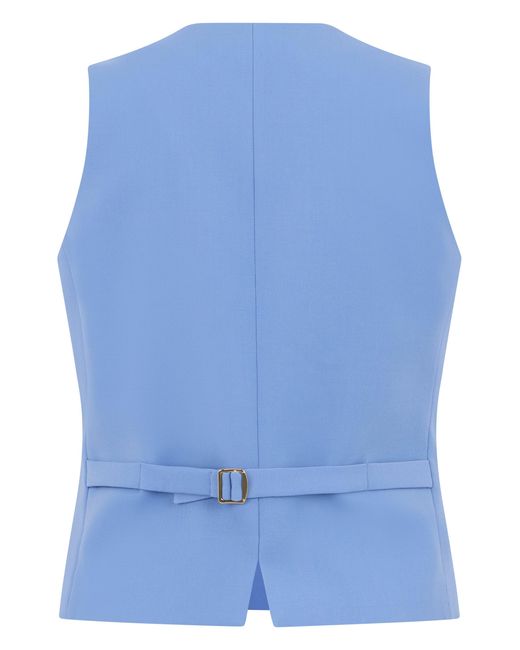 Max Mara Blue Sleeveless Sweater