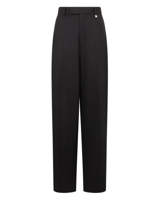 GIUSEPPE DI MORABITO Black Wool Trousers