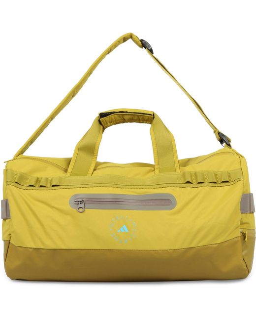 Adidas By Stella McCartney Yellow Nylon Duffle Bag