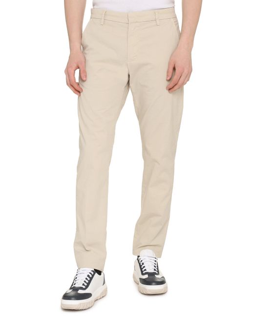 handpicked Natural Mantova Cotton Trousers for men