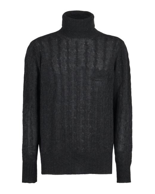 Etro Black Sweater for men