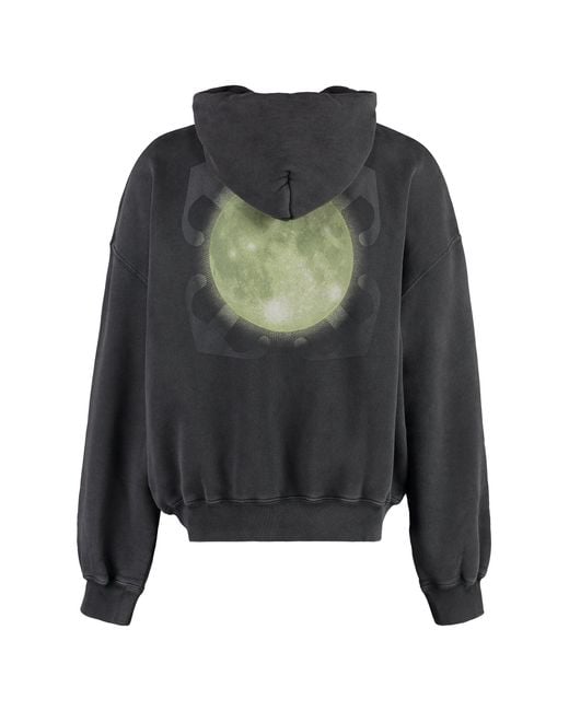Off-White c/o Virgil Abloh Black Hooded Sweatshirt for men