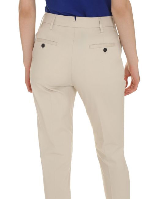 Department 5 Natural Stretch Cotton Trousers