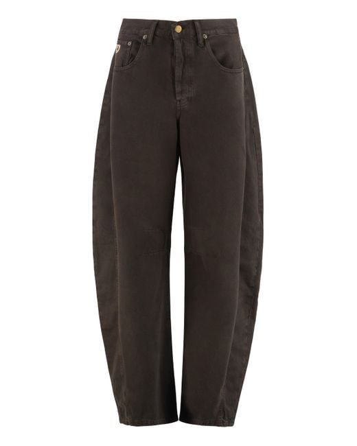 Lois Black Aliana Straight Leg Jeans
