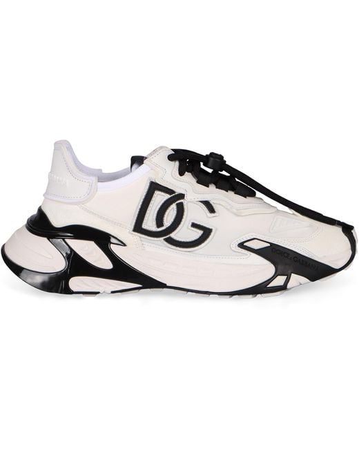 Dolce & Gabbana Black Dolce & Gabbana Day Faster Low-Top Sneakers