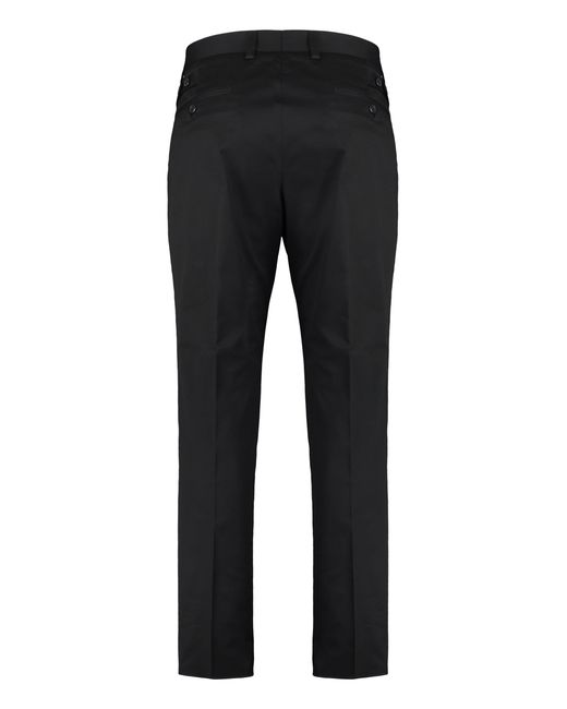 Dolce & Gabbana Black Cotton Trousers