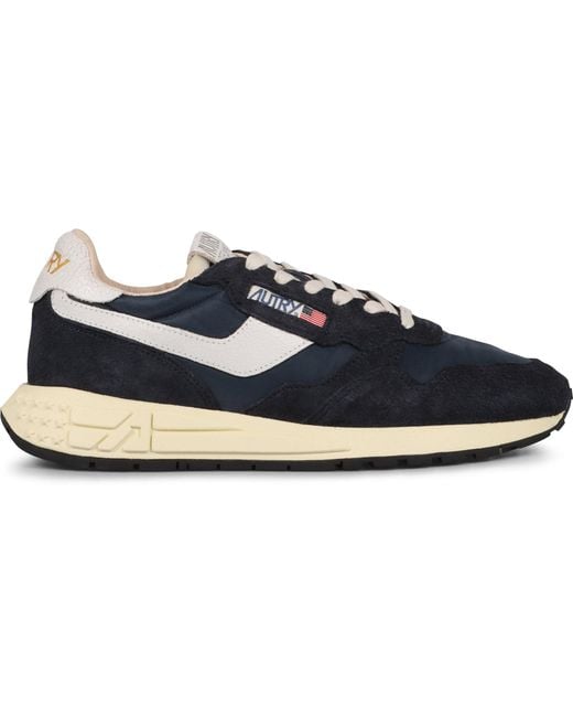 Autry Blue Reelwind Low-Top Sneakers for men