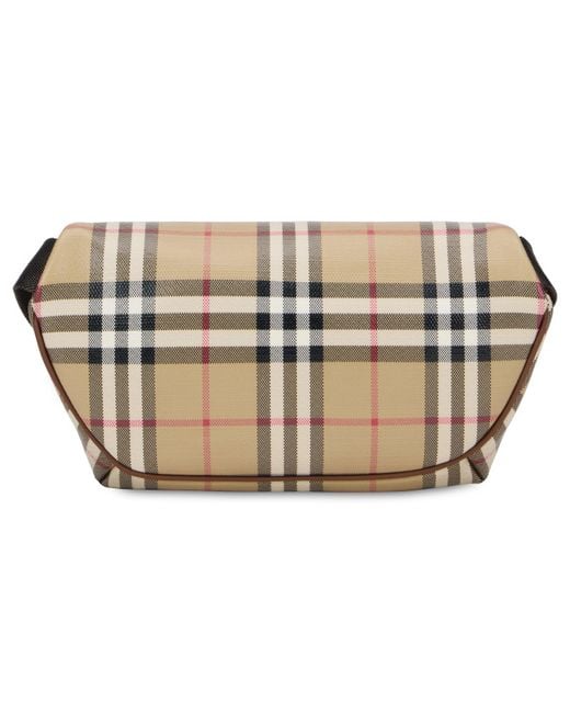 Burberry Brown Marsupio Check for men