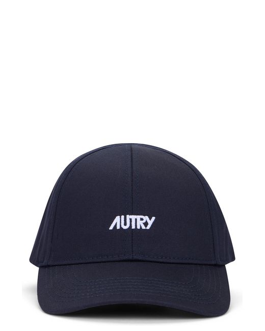 Autry Blue Cotton Cap for men