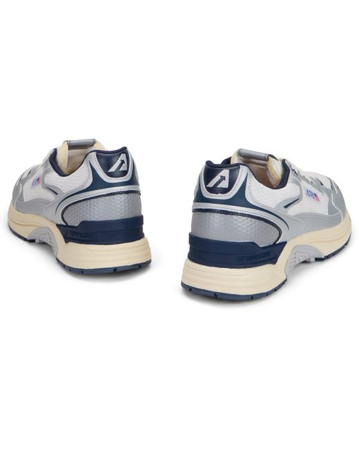 Autry White Low-Top Sneaker Hyperway for men