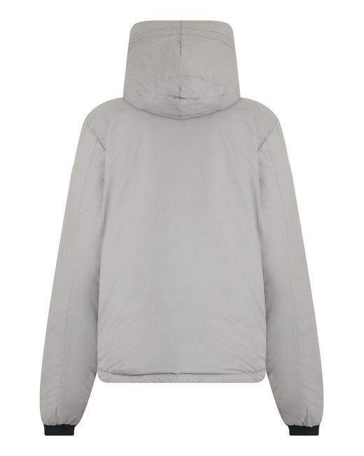 Canada Goose Gray Waterproof Jacket With Hood for men