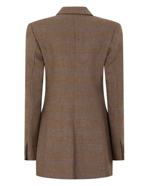 P.A.R.O.S.H. Brown Double-Breasted Jacket