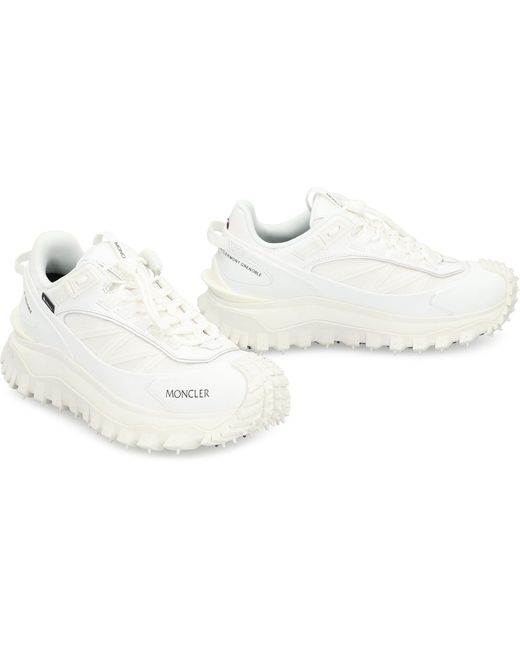 Moncler White Sneaker Trailgrip Gtx