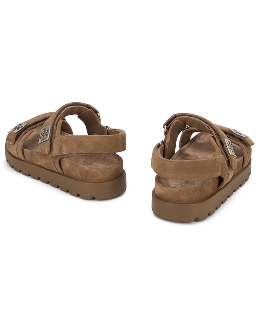 Tory Burch Brown Mellow Sports Sandals