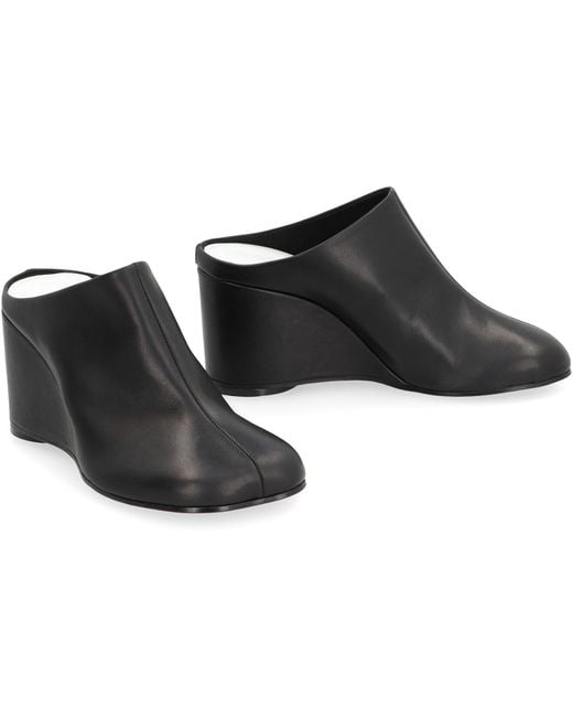 MM6 by Maison Margiela Black Sandals
