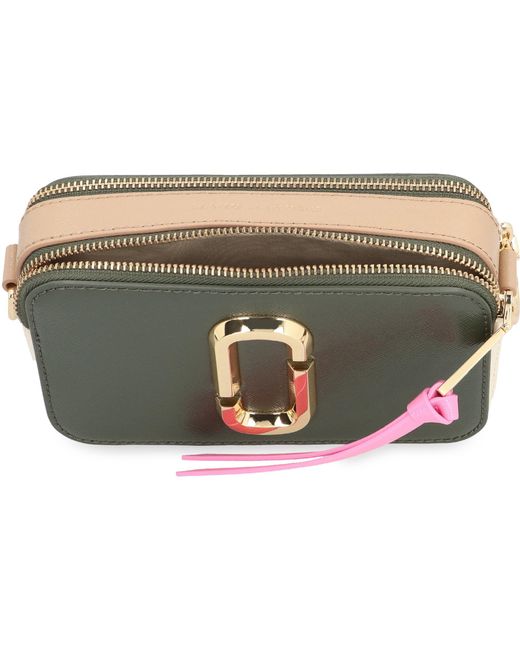 Camera bag The Snapshot in pelle di Marc Jacobs in Green