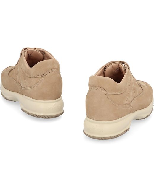 Hogan Brown Nizza Low Sneakers