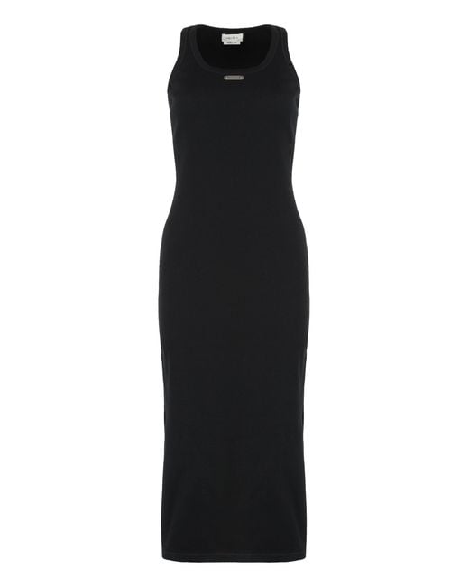 McQueen Black Midi Dress