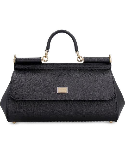 Dolce & Gabbana Black Sicily Handbag