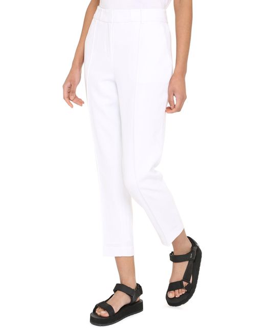 MICHAEL Michael Kors White Crêpe Trousers for men