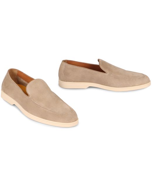 Mocassini in suede di Doucal's in Multicolor da Uomo