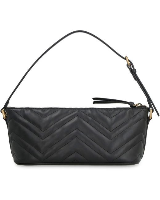 Gucci Black Handbag GG Marmont