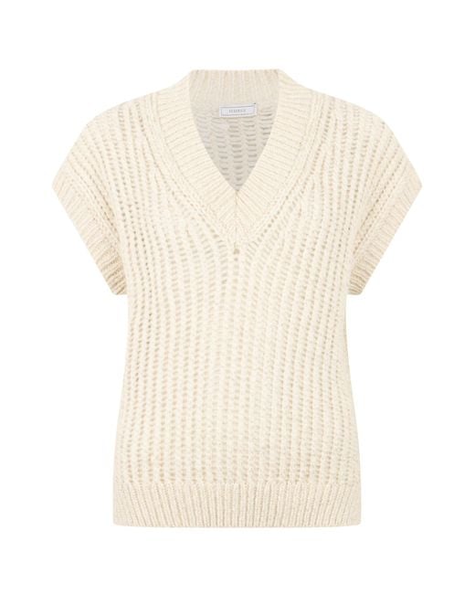 Peserico Natural Woven Vest