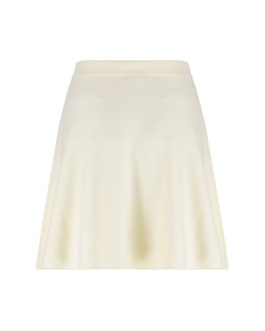 Max Mara White Miniskirt Ubalda