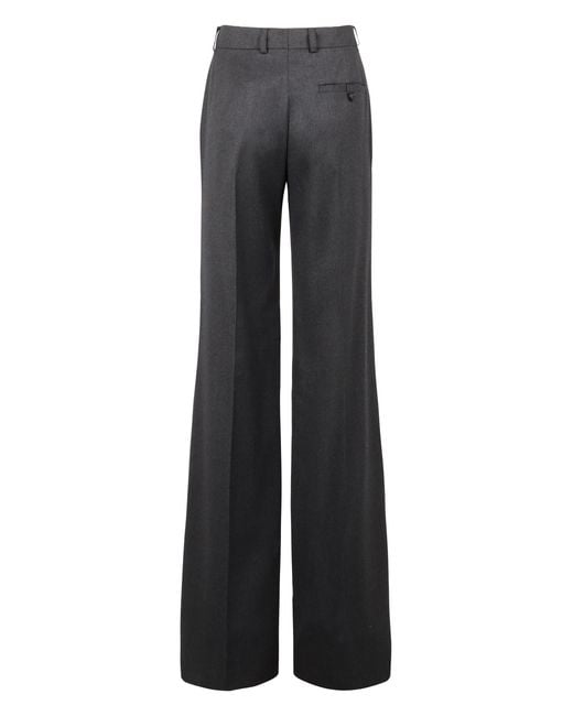 Stella McCartney Gray Wool Flared Trousers