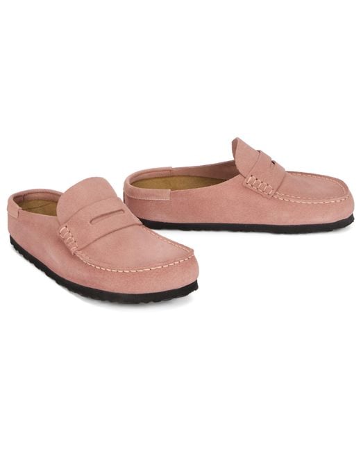 Birkenstock Pink Moccasin Naples Wrapped