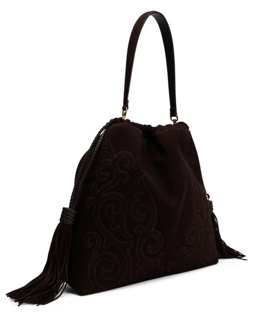 Borsa con nappe di Etro in Black
