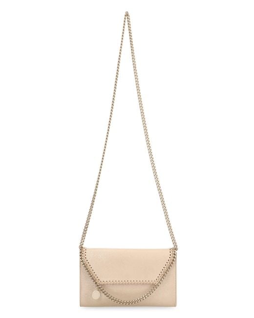 Stella McCartney Natural Wallet On Chain Falabella