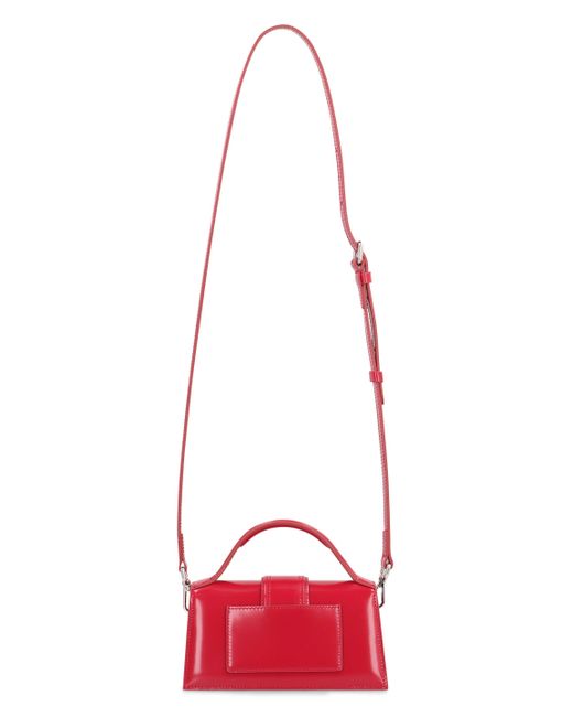 Borsa piccola Le Bambino in pelle di Jacquemus in Red