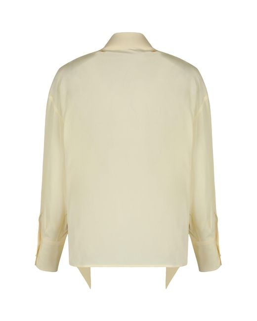 Etro Natural Silk Crepe Blouse