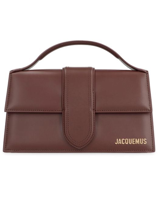 Jacquemus Brown Le Grand Bambino Leather Handbag