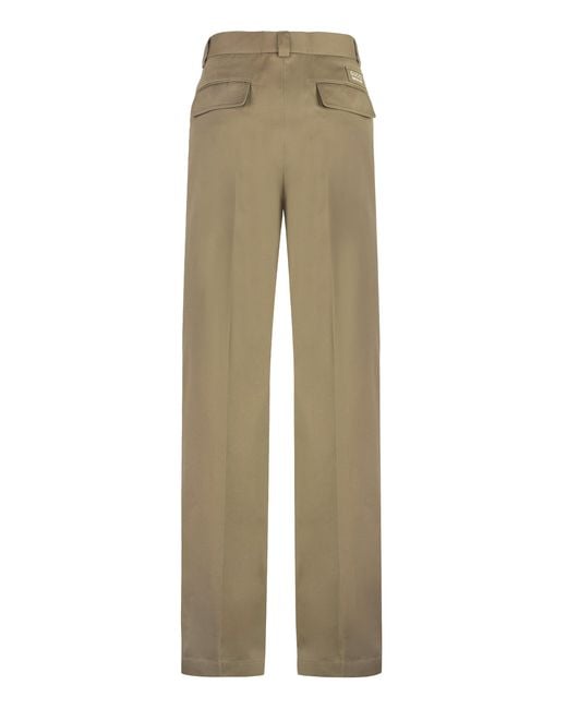 Gucci Natural Cotton Cargo-Trousers for men