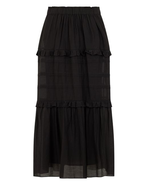 Isabel Marant Black Long Skirt