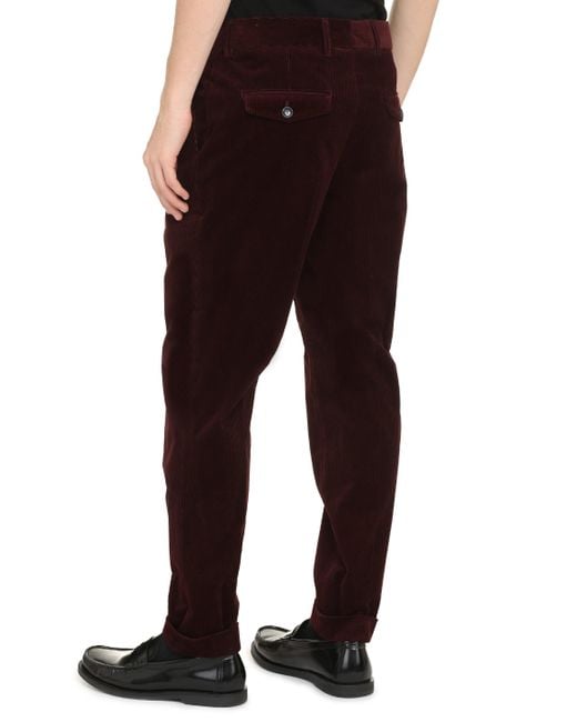 Hugo boss corduroy best sale trousers