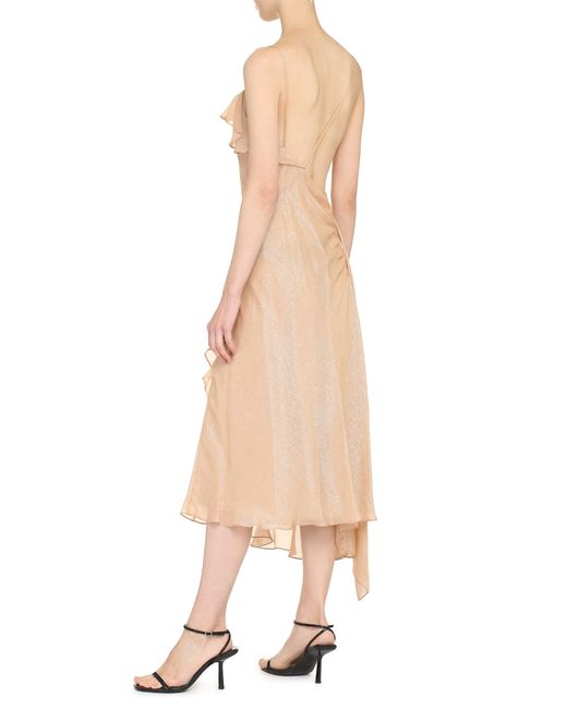 Victoria Beckham Natural Bias Cami Viscose Dress