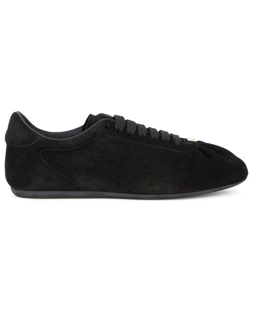 Dolce & Gabbana Black Leather Sneaker