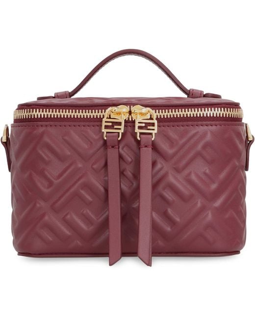 Fendi Purple Mini Bag Vanity