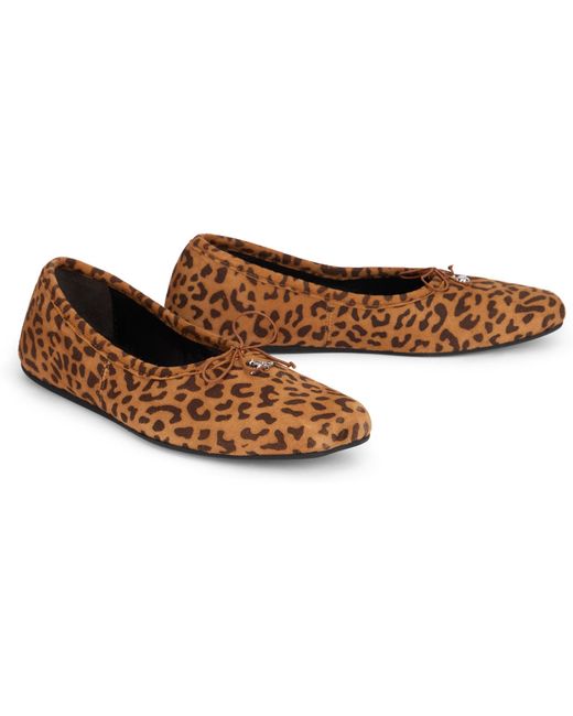 Vivienne Westwood Brown Ballerina Brigitte Leopard