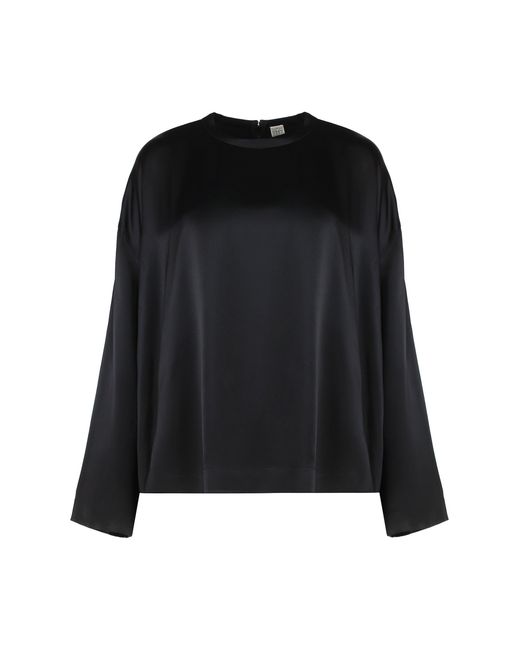 Totême Black Square Top