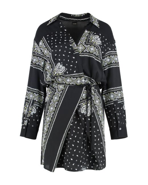 Pinko Black Shirtdress
