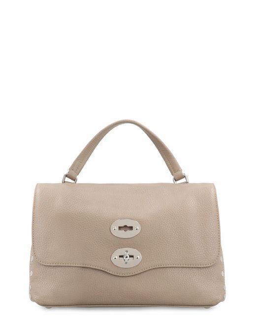 Zanellato Brown Postina S Leather Handbag