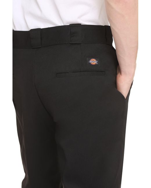 Dickies Black 874 Cotton Blend Trousers for men