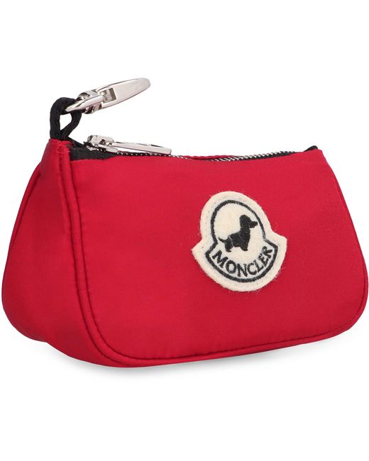 Moncler Genius Red Moncler & Poldo Dog Couture - Satin Bag Holder